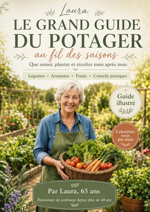 Recevez gratuitement « Le Grand Guide du Potager au fil des saisons »