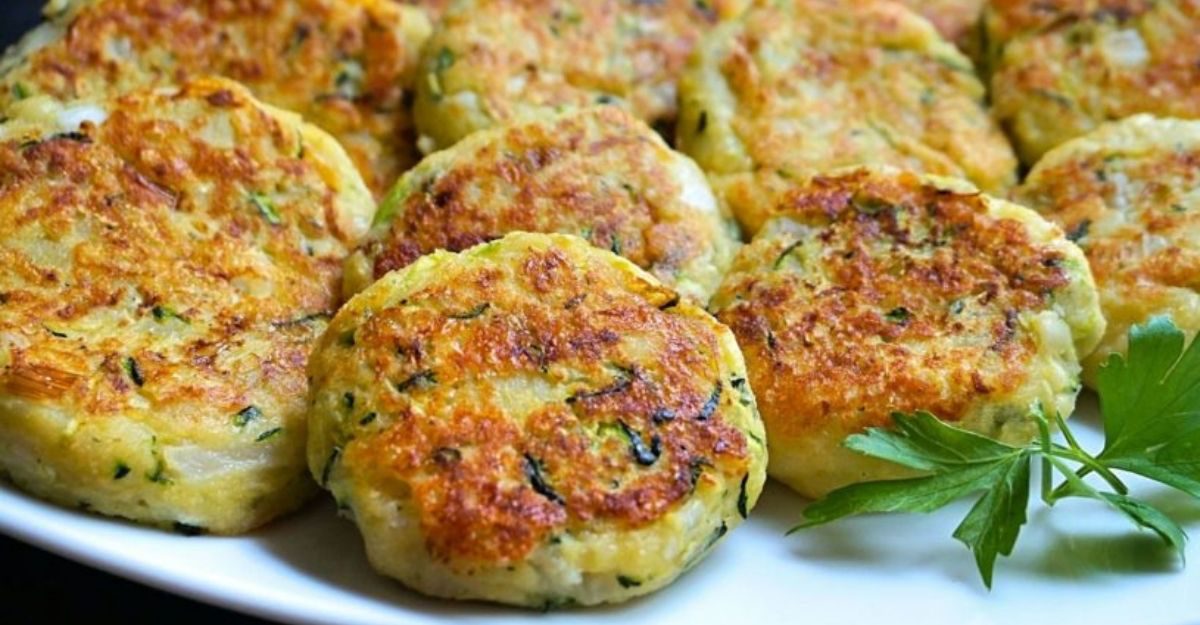 Burger de courgettes et pommes de terre, un deuxième plat rapide