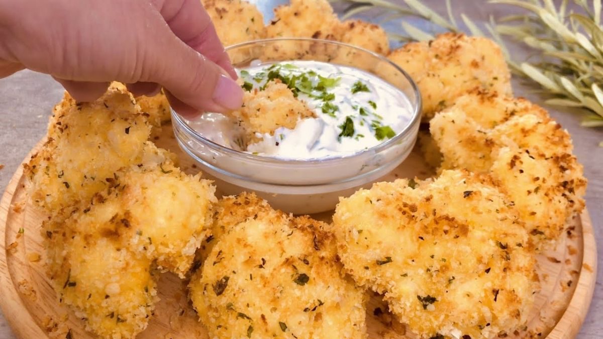 Chou-fleur au four pané, si savoureux que vous ne l’avez jamais essayé.