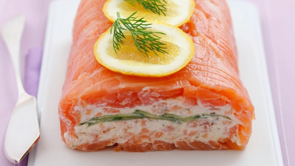 Terrine de saumon fumé, un apéritif  très savoureux