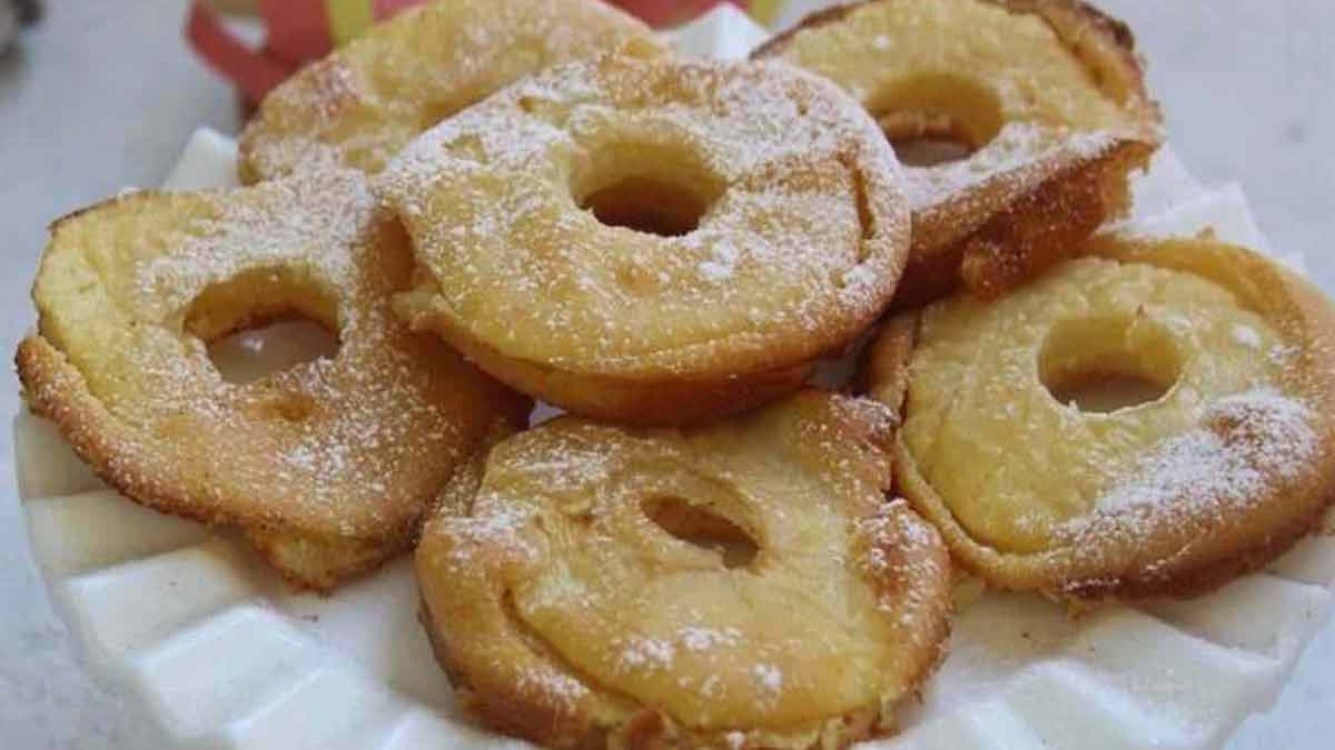 Savoureux beignets aux pommes cuits au four tellement légers