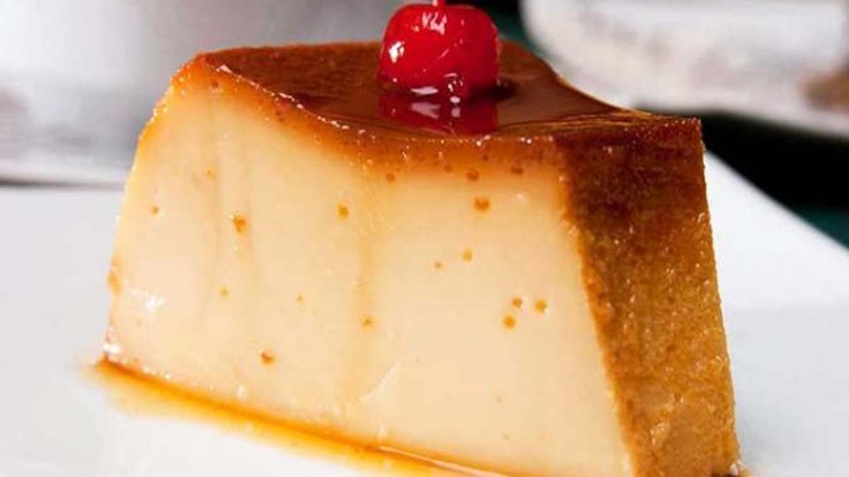 Délicieuse crème caramel pour un dessert léger