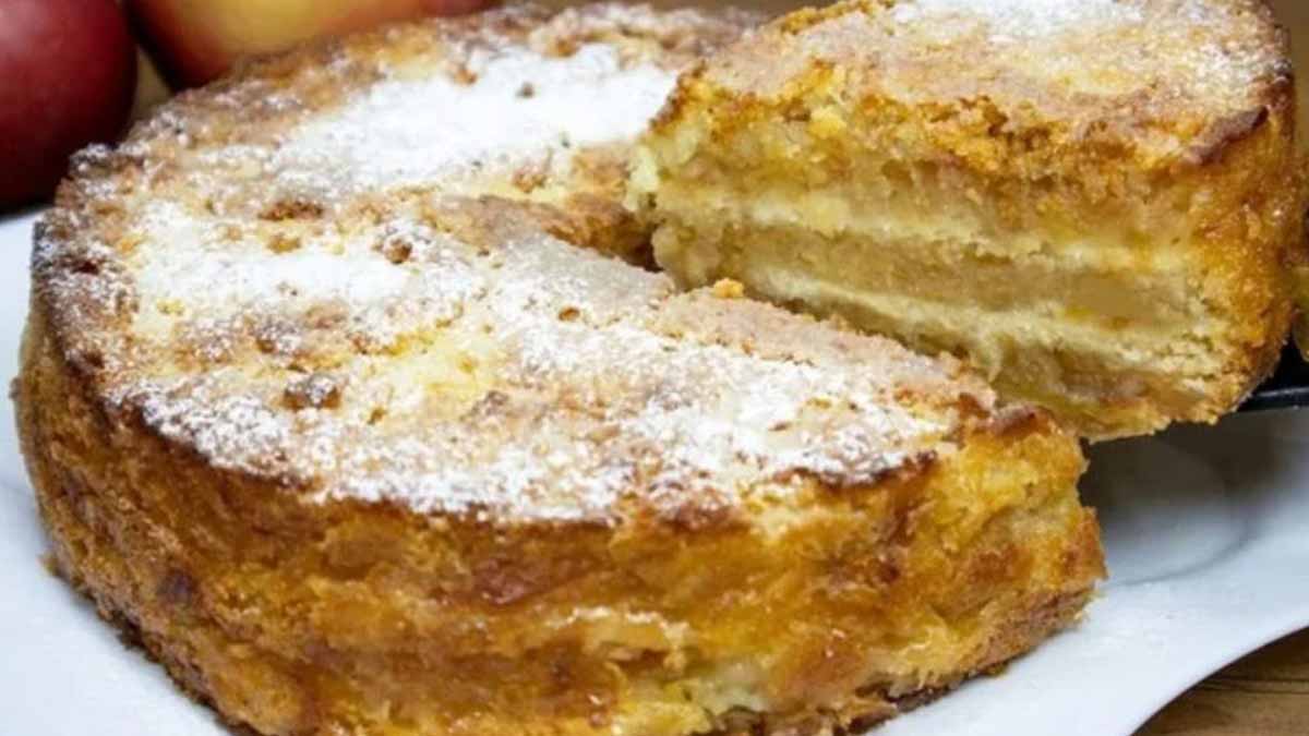 Gâteau moelleux aux pommes : tellement délicieux et savoureux