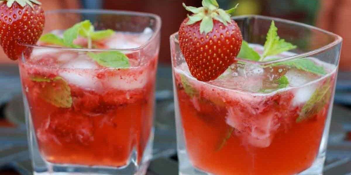 Original mojito à la fraise pour plus de douceur et de saveur - Top ...