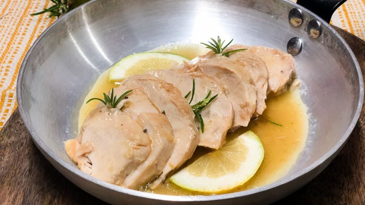 Blanc de poulet au citron second plat savoureux !
