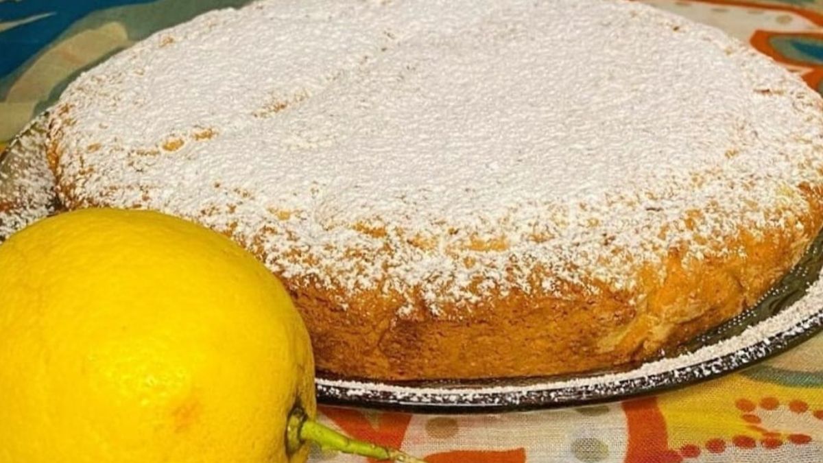 Gâteau au citron de ma grand-mère gâteau simple et moelleux