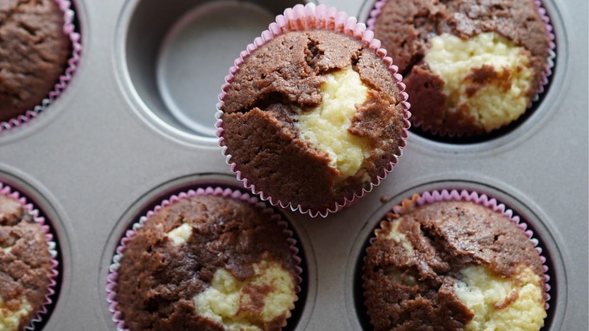 Muffins au cœur fondant au chocolat façon Bounty - Top Recettes
