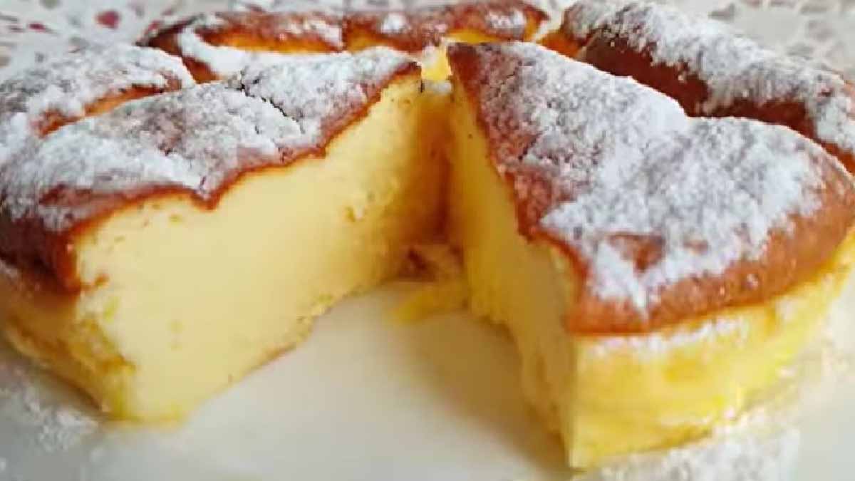 Gâteau au Philadelphia à 3 ingrédients: sans farine, ni sucre ni gras. Un dessert spectaculaire