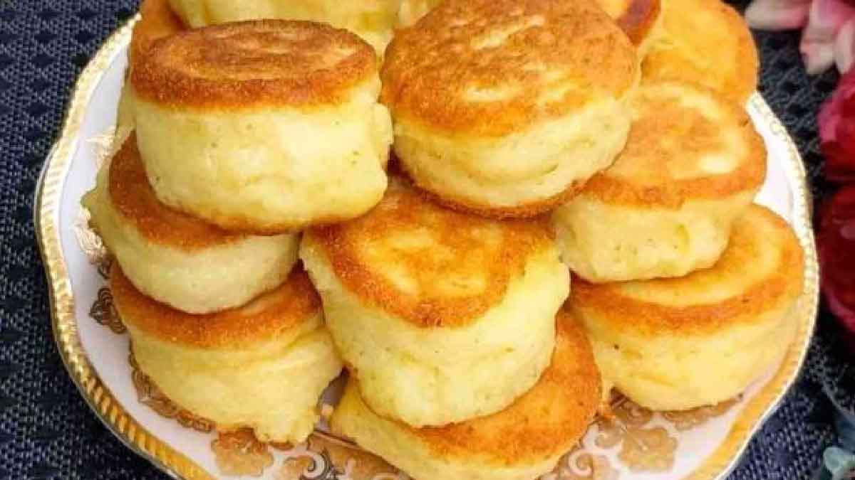 Beignets à la semoule et au kéfir: super doux et savoureux