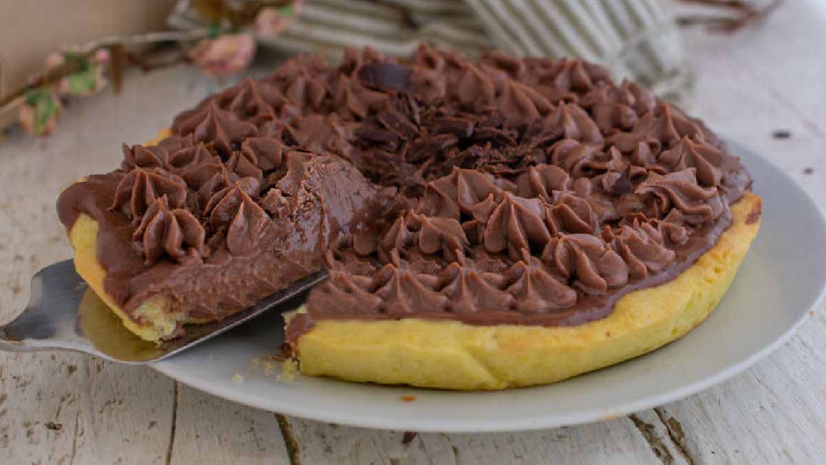 Tarte crémeuse au chocolat et à la ricotta: une collation irrésistible et alléchante