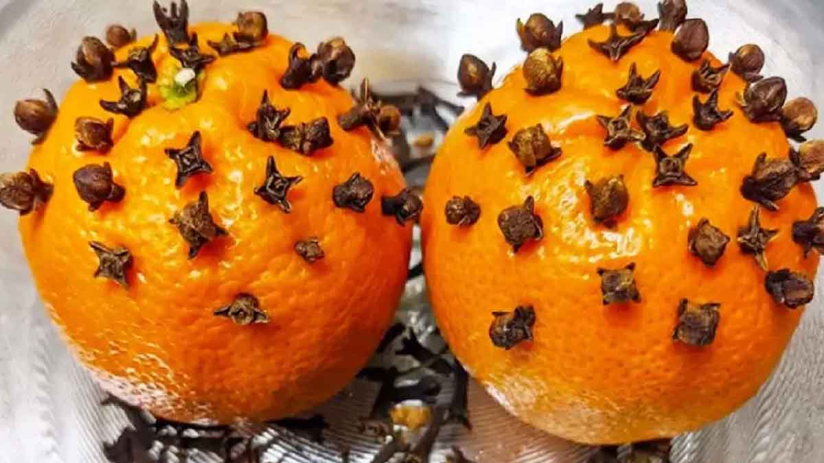 Insérez des clous de girofle dans des oranges : vous en serez accro