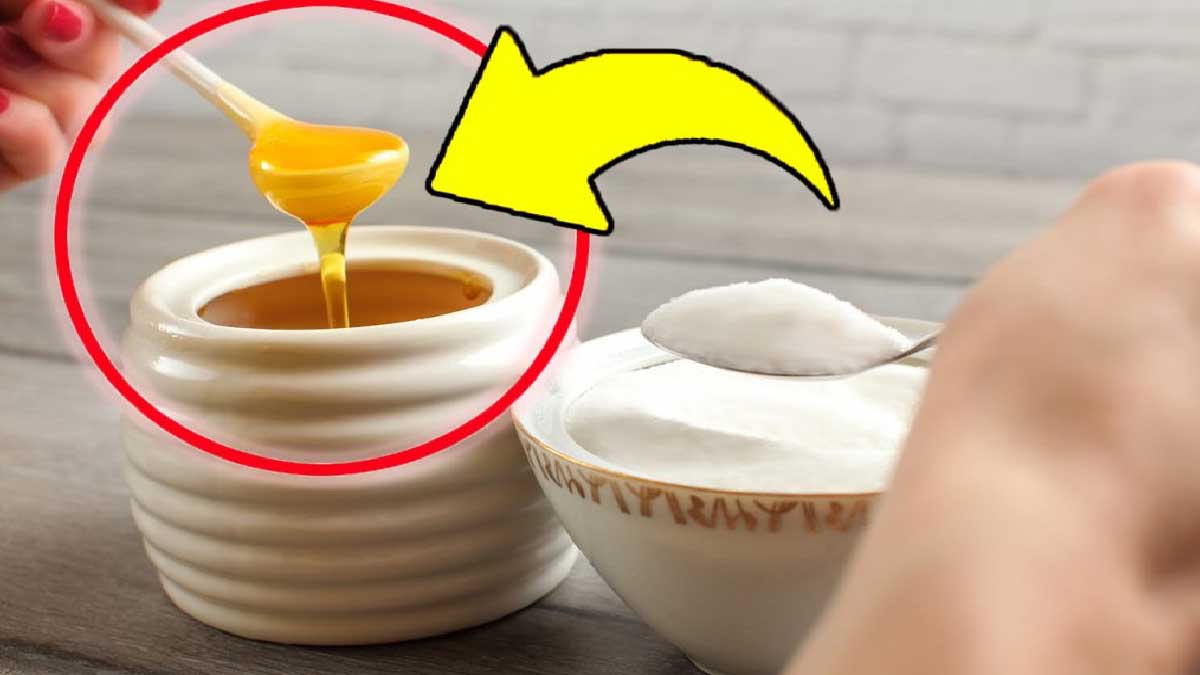 A tester absolument : associez du miel et du bicarbonate de soude pour voir la magie opérer