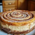 Attention, addiction garantie : Cheesecake aux roulés à la cannelle !