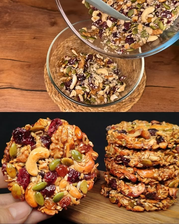 Biscuits Énergétiques Express aux Flocons d’Avoine et Miel