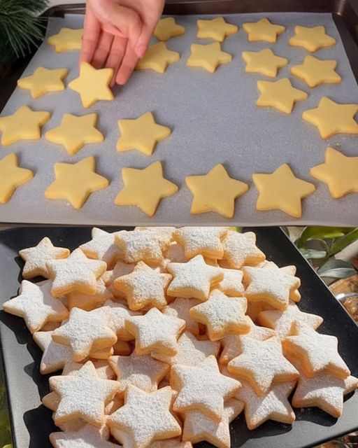 Biscuits étoiles au beurre irrésistibles