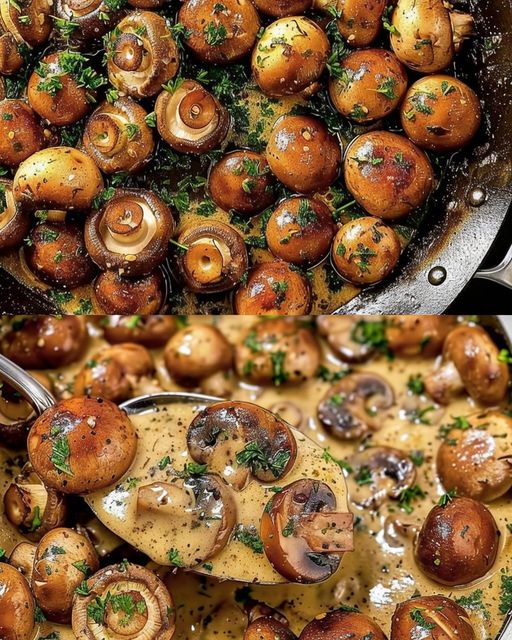 Champignons à l’ail prêts en quelques minutes