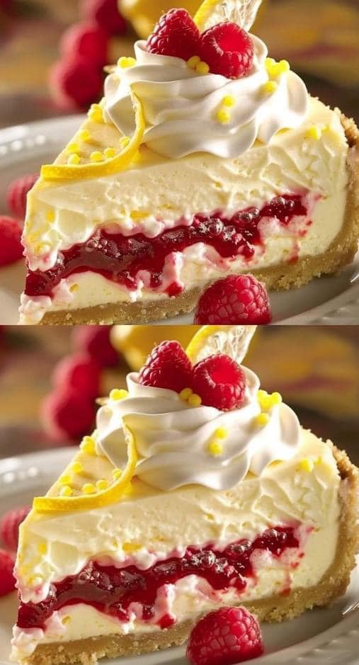Cheesecake aux framboises : la douceur irrésistible !