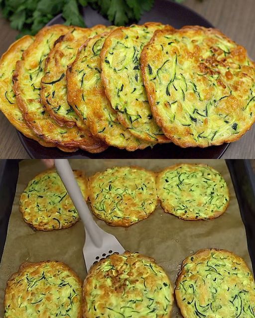 Courgettes râpées au four : bien meilleur que la pizza !