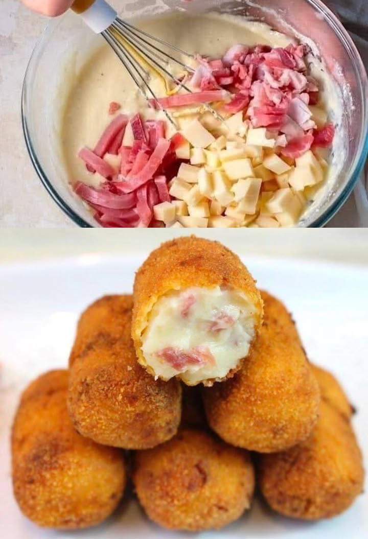 Croquettes au jambon et au fromage : un plaisir irrésistible !