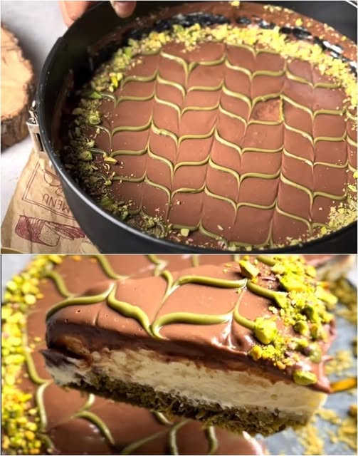 Délice frais de cheesecake à Dubai sans cuisson