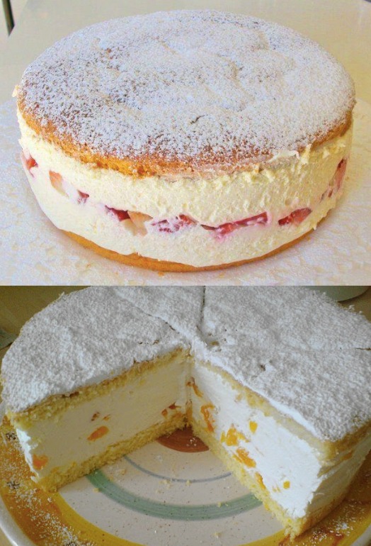 Délicieuse Tarte à la Crème au Fromage et Fraises fraîches