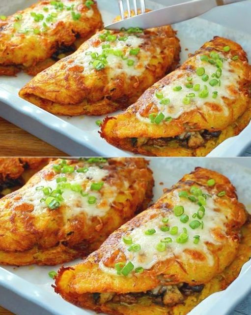 Délicieuses pochettes de pommes de terre au fromage frais