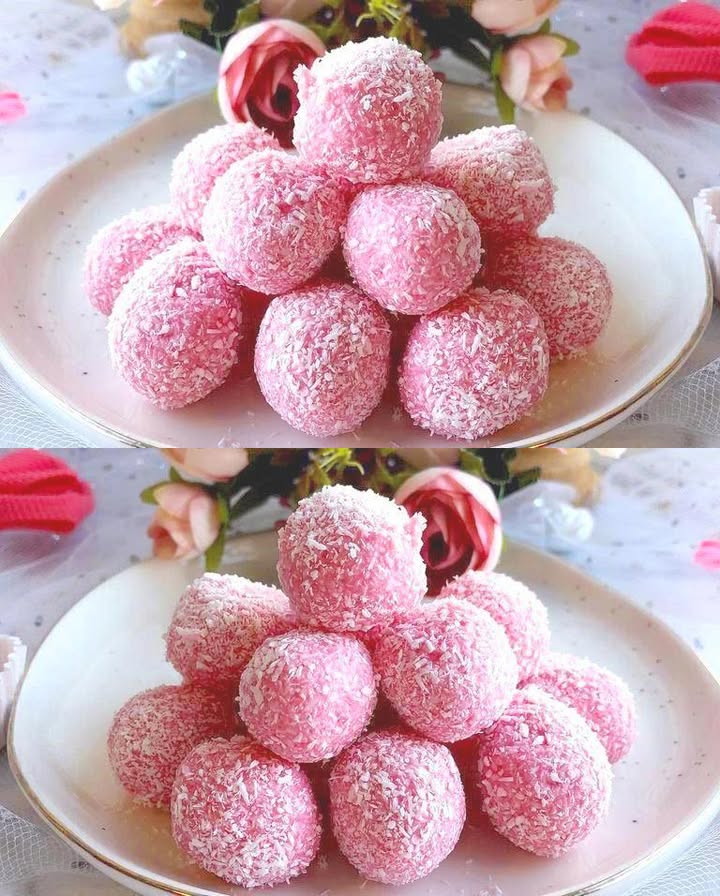 Délicieuses truffes fraise-coco irrésistibles et faciles à réussir