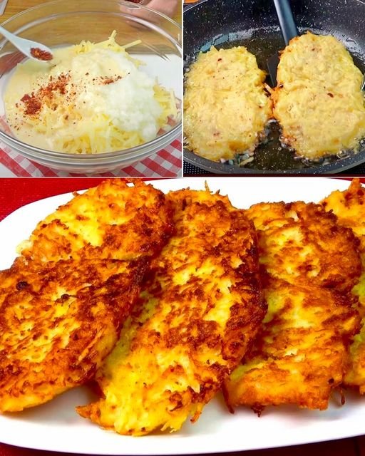 Délicieux galettes de pommes de terre croustillantes, un vrai délice !