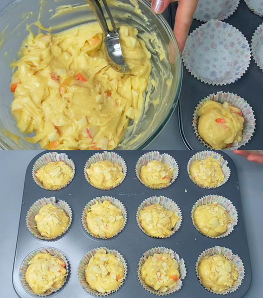 Délicieux mini-pâtisseries aux pommes et sucre à la cannelle