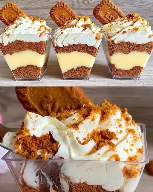 Dessert express en 10 minutes avec biscuits Lotus ou sablés