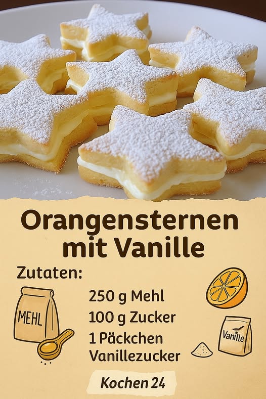 Étoiles à l’orange irrésistibles