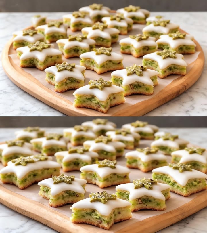 Étoiles de pistache irrésistibles, la star de chaque fête