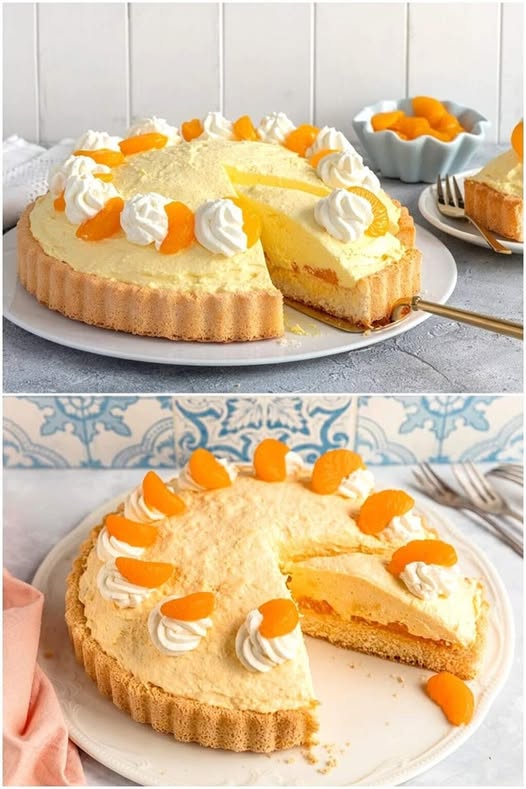Gâteau aux mandarines ultra rapide et irrésistible !