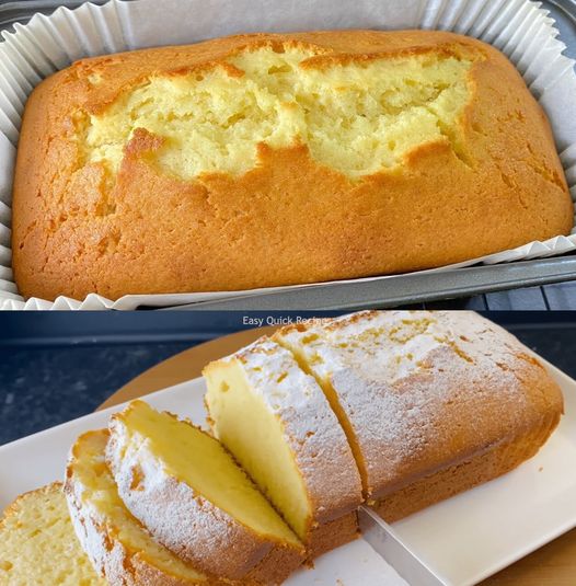 Gâteau moelleux au fromage blanc et mandarines