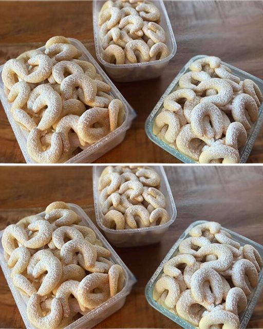 Kipferls à la vanille ultra rapides en 15 minutes