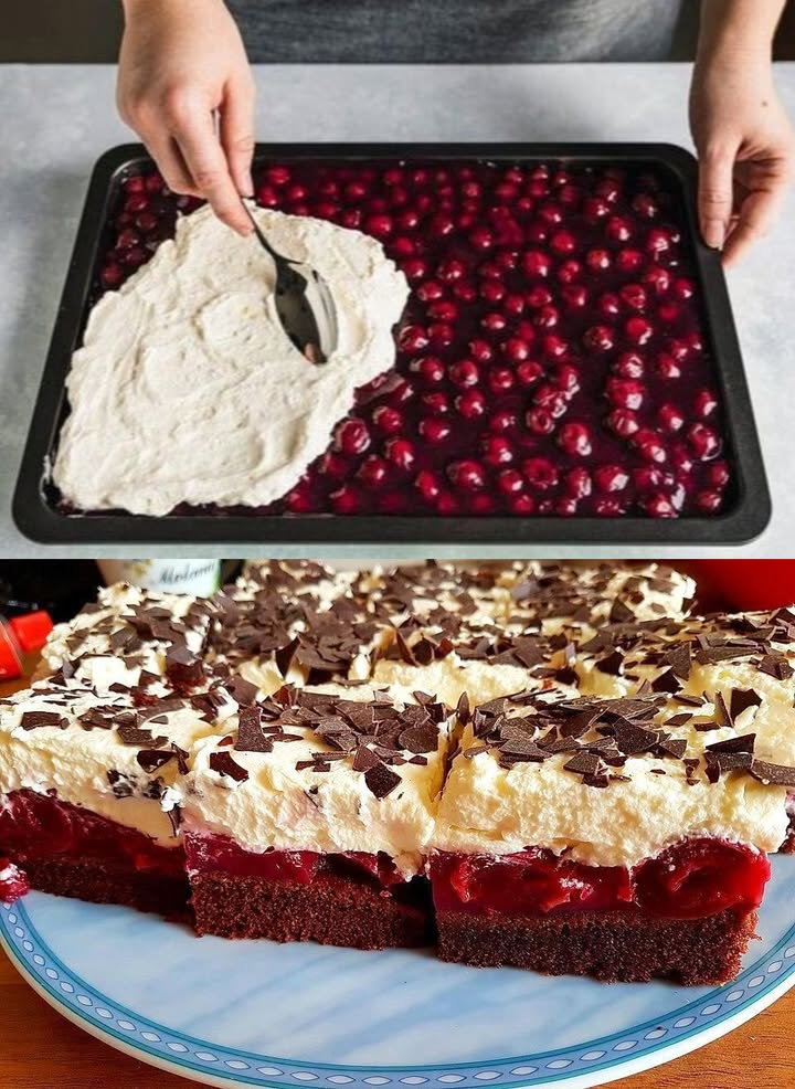 La délicieuse tarte forêt-noire maison qui plaît à tous !