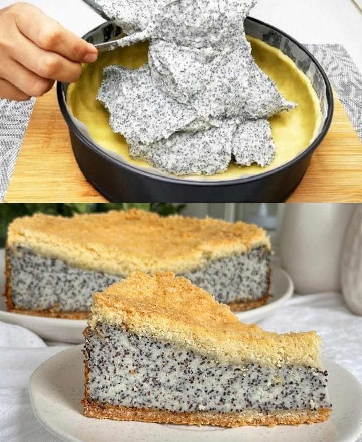 Le cake moelleux au pavot et crème aigre, irrésistible !