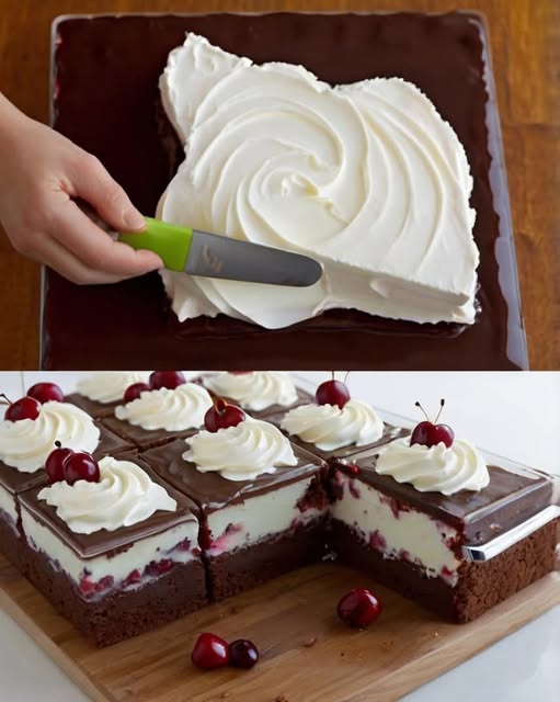 Le gâteau flan Forêt-Noire irrésistiblement délicieux au four