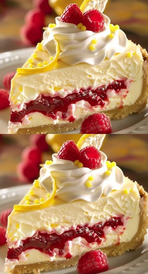 Le meilleur cheesecake aux framboises que j’ai fait récemment