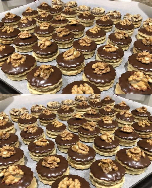 Les irrésistibles Ischler Törtchen, mes biscuits préférés