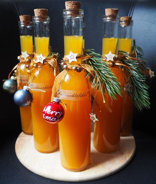 Liqueur de Noël irrésistible à la mandarine et au rhum