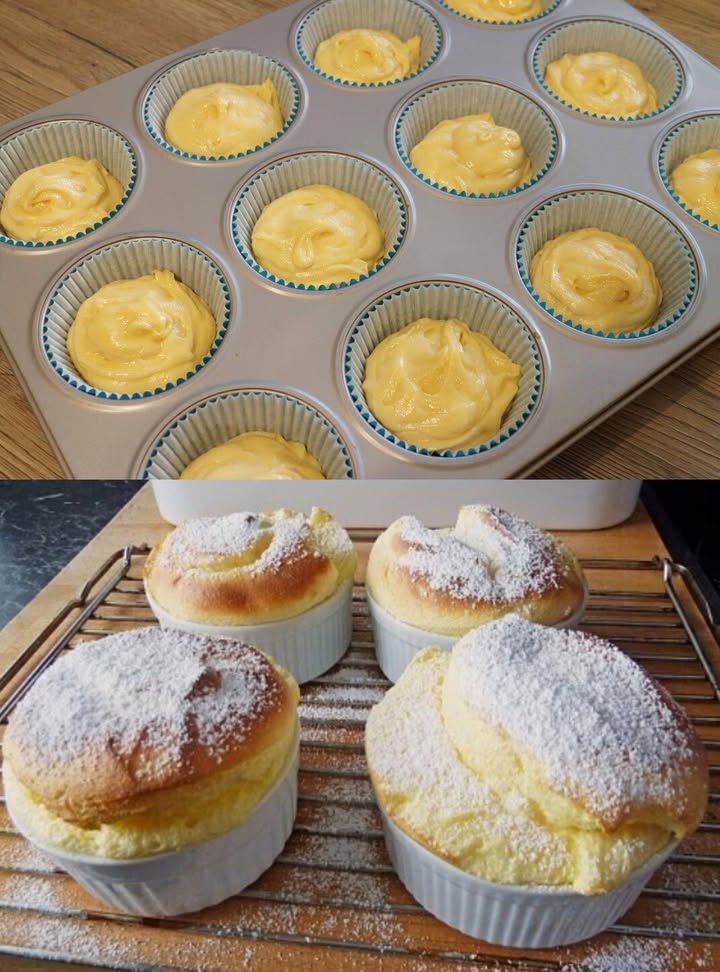 Muffins au fromage blanc et crème vanille, un délice irrésistible !