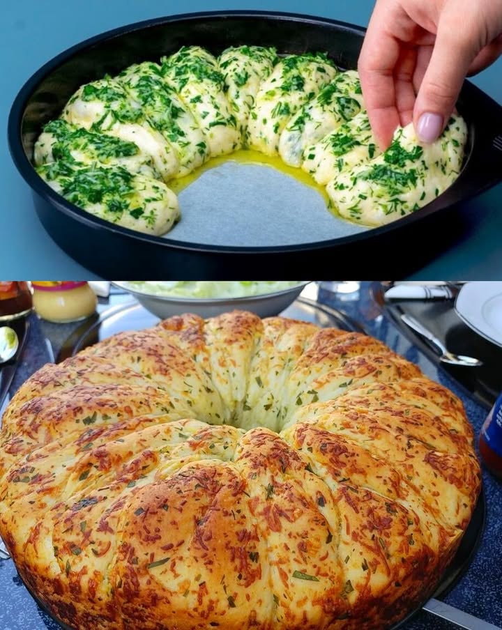 Pain à l’ail maison, épicé et croustillant, irrésistible !