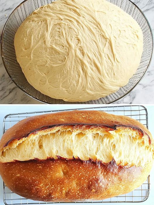 Pain maison ultra simple : 4 ingrédients seulement pour un résultat parfait !