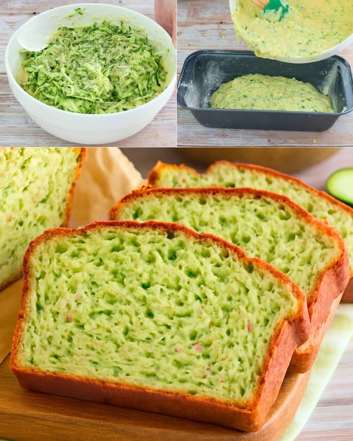 Pain moelleux courgette et fromage, une explosion de saveurs en moins de 10 minutes !