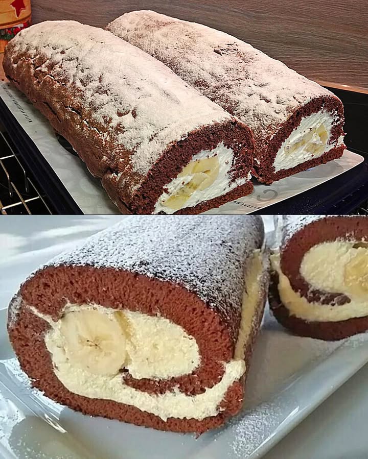 Roulé Banane-Croustillant, un Plaisir Irrésistible !