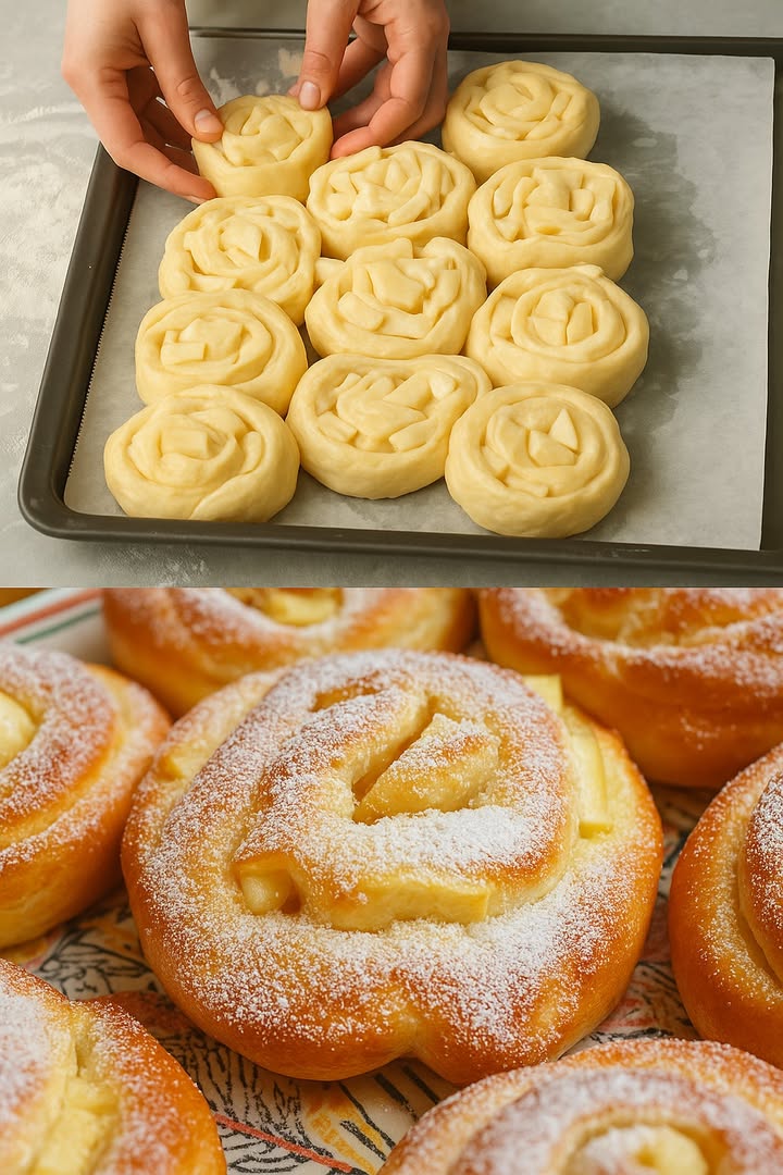 Roulés aux pommes ultra rapides, je les prépare deux fois par semaine