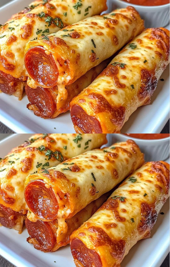 Roulés de pizza express prêts en 5 minutes, irrésistibles pour toute la famille !