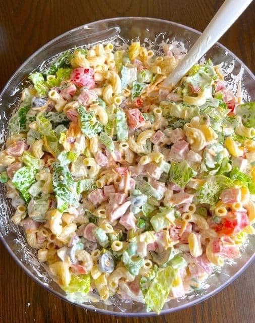 Salade de pâtes au yaourt, irrésistible au quotidien