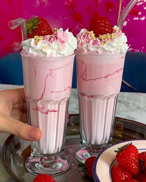 Shake fraise express : 3 ingrédients seulement pour un plaisir gourmand
